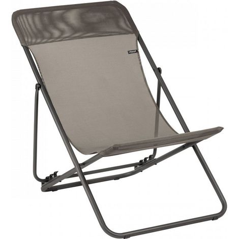 Sedia Sdraio MAXI TRANSAT LaFuma LFM2502 Graphite (1/2)