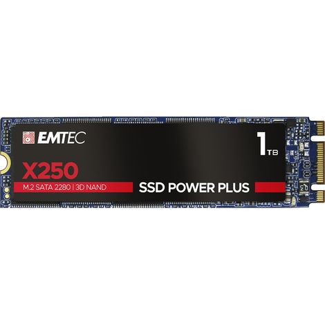 Emtec SSD M2 SATA X250 1TB Power Plus (1/5)