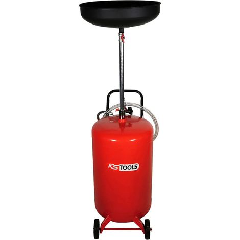 [NEUWERTIG] B-Ware Altölauffanggerät ölauffangwagen Ks Tools Mobil Werkstattbehälter 60 Liter
