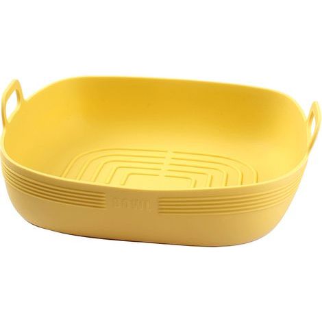 Silikon-Backform für Heißluftfritteuse, Drehspieß und Pizzablech – Zubehör zum Schutz der Lebensmittel, runde Ersatz-Grillmatte (1/5)