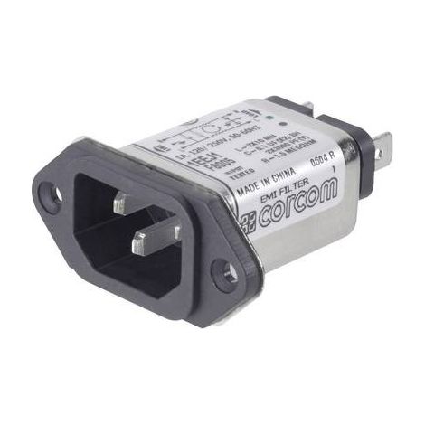 TE Connectivity 6609006-1 6609006-1 Filtro di rete con connettore 250 V/AC 1 A 10 mH 1 pz. (1/3)