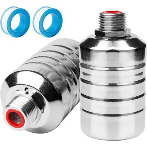 Vanne A Flotteur Entièrement Automatique,Lot De 2 Valve DCommande De niveau D'eau Automatique,Valve De Contrôle Du Niveau D'Eau,Régulateur De Niveau D'eau Automatique Pour Piscines,Châteaux D'eau (1/5)