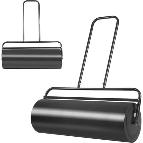 63L Metal Lawn Roller Patio Push Tow Behind Poly Roller (1/3)
