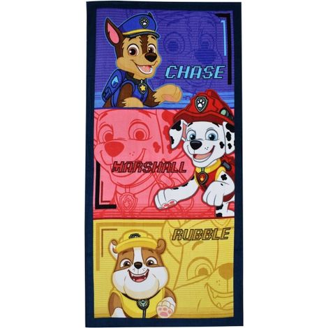 Toalla de playa de PAW PATROL de 70 x 140 cm