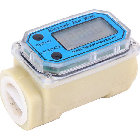 Digitaler Mini-Turbinendurchflussmesser für Dieselkraftstoff 0–90 l/min, 25–150 l/min, 35–250 l/min, 1" NPT (1/5)