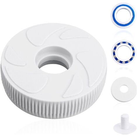 5 Pièces Accessoire Nettoyeur Piscine, Roulement Bille ABS, Vis Rondelle Pour Polaris 280 180 (1/5)