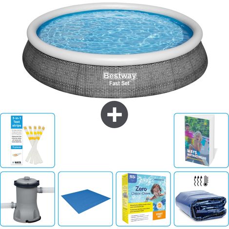 Bestway Fast Set Rund - 396x84 cm - 7-teilig  S245 (1/5)