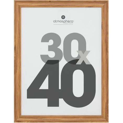 Cadre Photo en Bois "Mae" 30x40cm Marron (1/3)