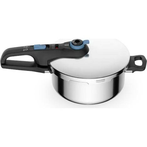 Tefal Autocuiseur Secure Trendy 4 L Noir Acier Inoxydable (1/5)