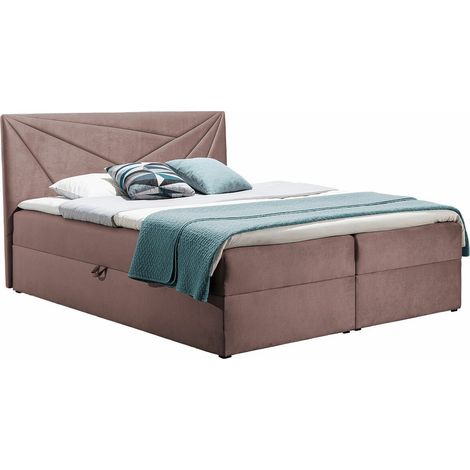 Cama continental Pons II, Kronos 27, Continental, Individuales, 120x200, Tapiz, Somieres, 124x208x103cm