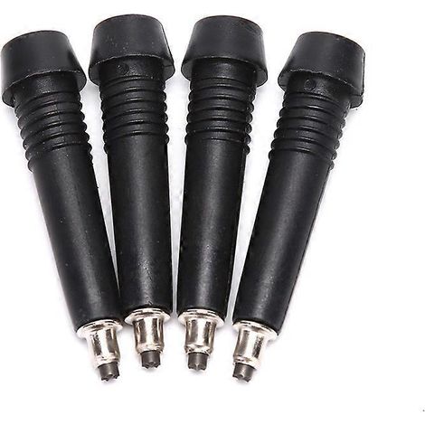 Bâton de marche/randonnée de rechange Alpenstock, lot de 4, pointe en carbure de tungstène (1/5)