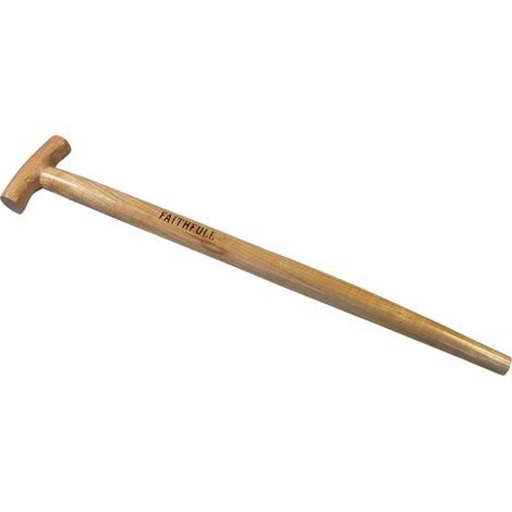 Faithfull FAIATBTFSC FSC Ash T Handle Bent Taper 28in FAIATBTFSC