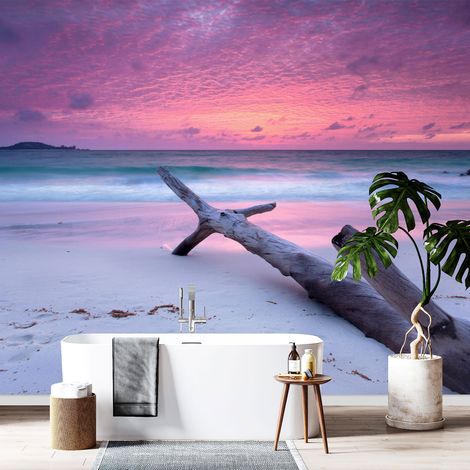 Papier peint panoramique - La plage - 130 cm x 86 cm (1/4)