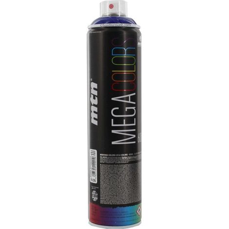Bombe de peinture mega 600ml - violet - Mtn