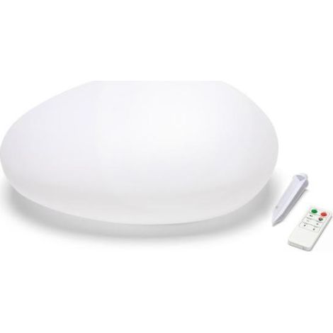 Lampada led rgb a energia solare velamp 0.8w 3000k 1200mah bianco - sl536 (1/5)