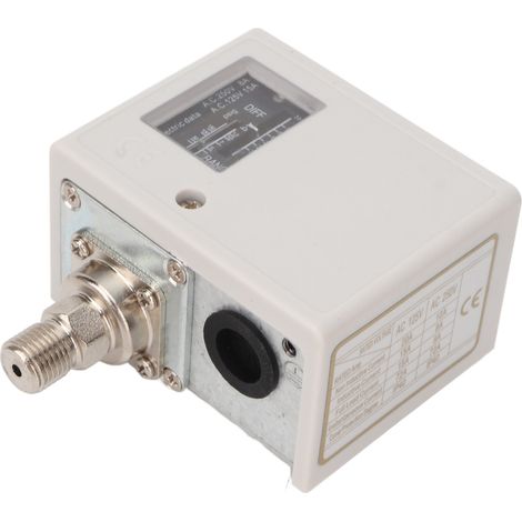 Luftdruckschalter für Kompressor, Trockner, Kesselsteuerung, 30 bar, Hochleistungsausführung, AC 125 V/250 V, G1/2 (1/5)