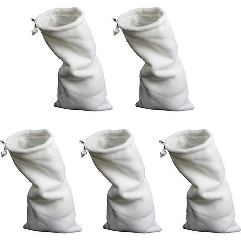 5 pièces Magical Mesh Filter Bags pour Aquariums, Ideal pour aquarium Bottom et Sump Filters (1/5)