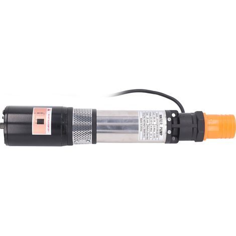 48V 300W DC Solarwasserpumpe, Kupfermotor, Edelstahl, Tiefbrunnenpumpe, hohe Förderhöhe, Tauchpumpe für Bohrlöcher (1/5)