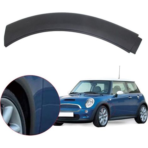 Garniture de passage de roue avant gauche pour BMW MINI COOPER 2002-2008 Plastique noir durable Installation simple et directe - 51131505865 (1/5)