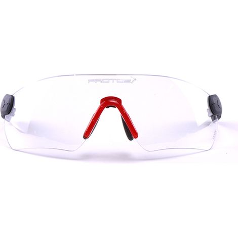 Protos – Lunettes de protection incolores – Norme EPI – Intégrées dans la coque du casque – Pour chantiers humides et espaces confinés (1/4)