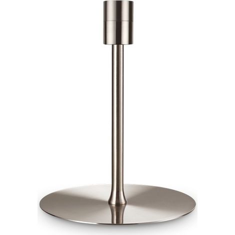 Ideal Lux SET UP Base de lampe de table seulement Nickel