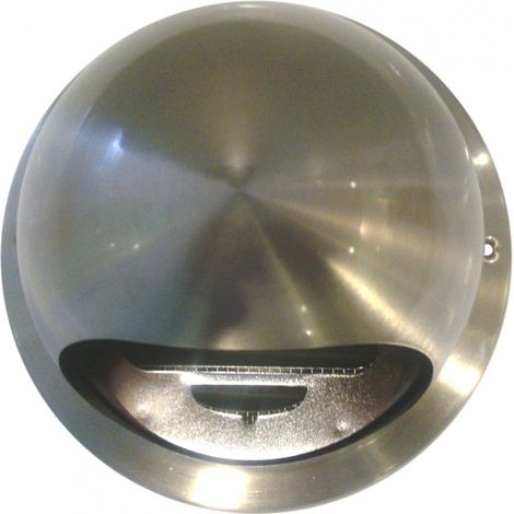 Boca de extracción de acero inoxidable barnizado Diam.18,3 cm Centrale Brico (1/2)