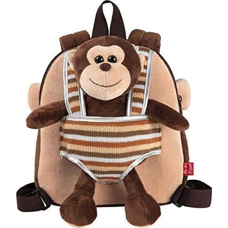 Perletti wendbarer Affen-Rucksack max Maße 25x22x5 cm (1/5)