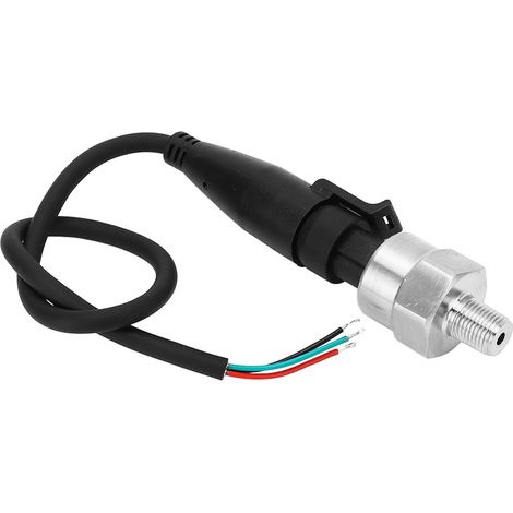 Capteur de Pression 0-10 MPa Acier Inoxydable 1/8" 27NPT pour Fluides (Huile, Air, Eau, Carburant) (1/5)