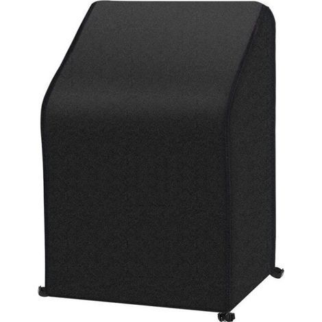 INMUA Oxford 420D Garden Chair Cover - Waterproof, UV-Resistant, Windproof - Black (1/4)