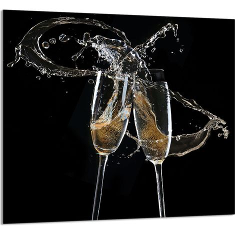 GLASPLATTE FÜR KÜCHE 65x60 Wein (1/5)