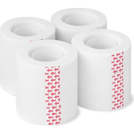 Ruban décoratif mat, ruban invisible, 20 mm x 30 m, 12 rouleaux, transparent (1/5)