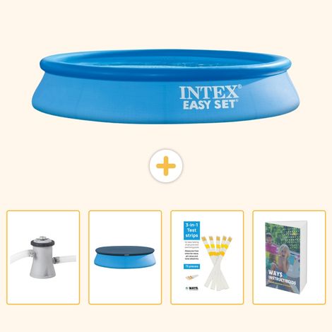 Intex Piscine Easy Set Ronde - 305x61 cm - 5-pièces SCB129 (1/5)