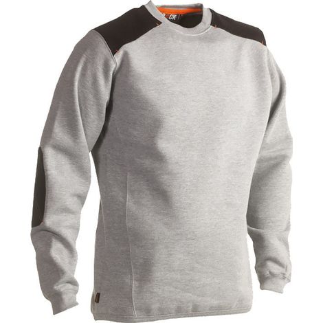 Sudadera de trabajo HEROCK Artemis gris jaspeado (1/4)
