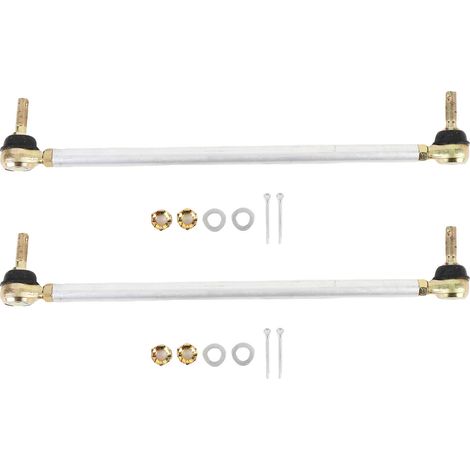 Ortviai Kit de barres de direction (2 pièces) en acier allié pour Polaris Predator 500 (2003–2006), référence 7061112/7061113