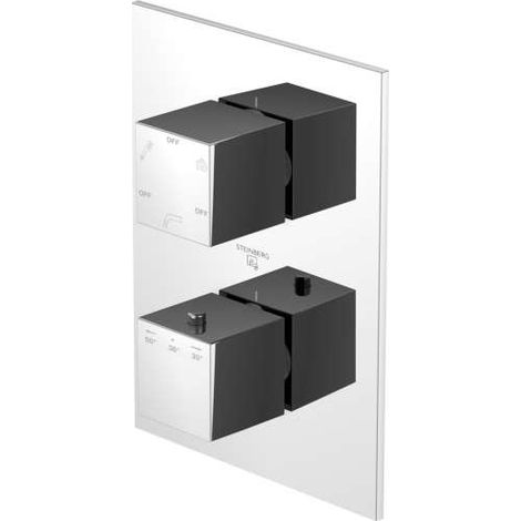 Steinberg Fertigmontageset für Unterputzthermostat 160 4123, chrom (1/3)