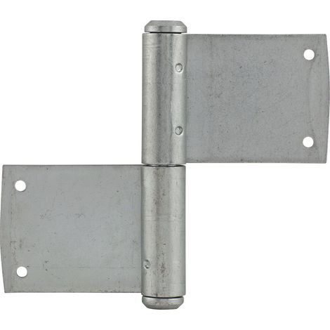 Türnussband, Stift ø 12 mm, Bandhöhe 100 mm, links, Stahl verzinkt