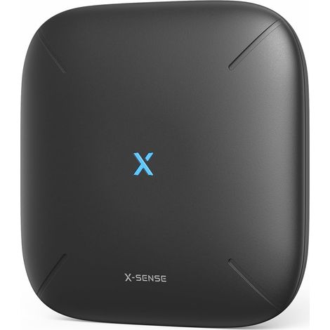 Station de Base pour Maison Intelligente, Hub de Système d’Alarme Compact, Wi-FI 2,4 GHz Requis, Surveillance et Contrôle à Distance, Noir (1/5)