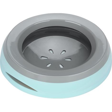 Schwimmender Futternapf für Haustiere, überlaufsicher, erstickungssicher, auslaufsicher, für Hunde, Katzen, Welpen (blau) (1/5)