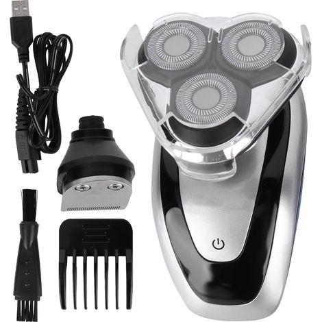 Rasoir Électrique Multifonction Rechargeable pour Homme - Tondeuse Barbe et Cheveux (1/5)