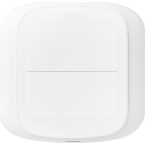 Zigbee Szenen-Aufklebeschalter Smart Home Drahtloser Szenen-Doppelschalter für den Haushalt, Zigbee Doppelschalter Szenenschalter