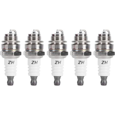 Bujía L7T, 5 unidades, apta para sopladores de césped BM6A BPMR7A RCJ6Y RCJ7Y WSR5F de 33 cc a 49 cc -Crezuo