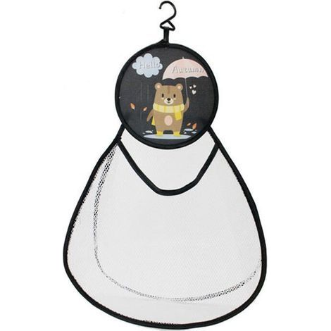 HONORNIC - Sac de rangement pour jouets de salle de bain pour enfants pour le stockage de jouets de bain dessin animé sac suspendu de grande