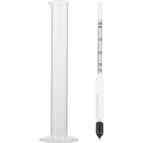 hydromètre domestique avec testeur de pâte et cylindre pour la cuisine (1/3)