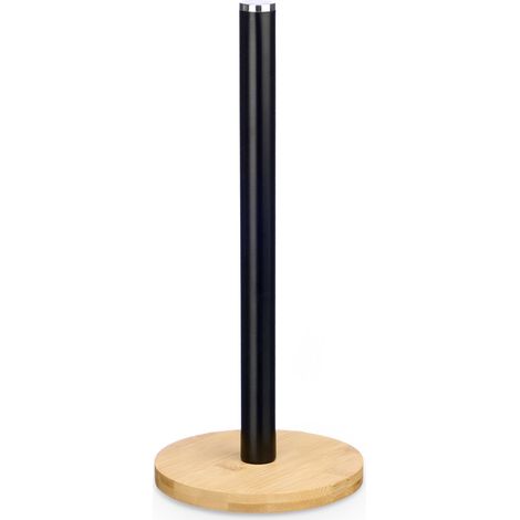 Küchenrollenhalter mit Bambussockel, 34 cm