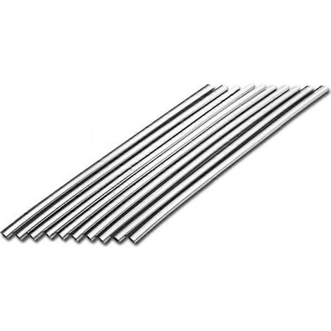 baguette décorative intérieure de ventilation de climatisation automobile, baguette décorative de voiture, argent (1/5)