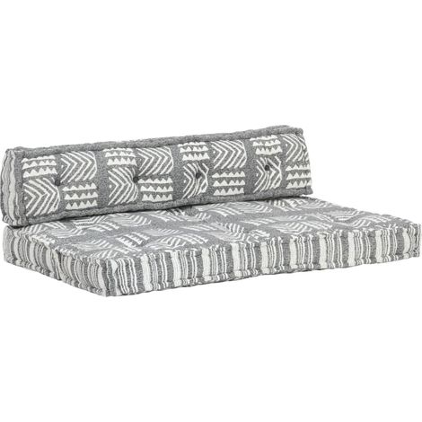 Estructura de cama con cabecera y gris claro 100 x 200 cm vidaXL (1/5)