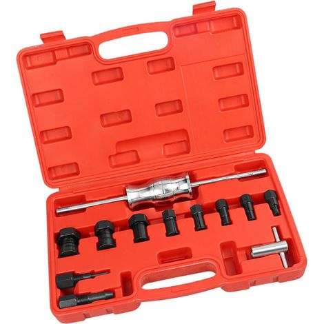 Lot de 12 extracteurs de roulement avec mâchoire extensible pour retrait de bague de trou borgne dans la réparation automobile et moto (1/5)