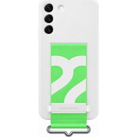 SILIC COVER W/STRAP S22PLUS WHIT (1/2)