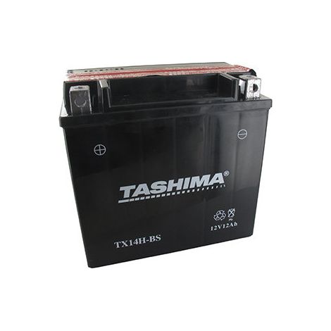 Batería de Plomo a Prueba de Agua de Alta Rendimiento Sin Mantenimiento 12V, 12A L: 150, L: 87, H: 145 mm, + a la Izquierda Para Scooter, Motos, Motonieve