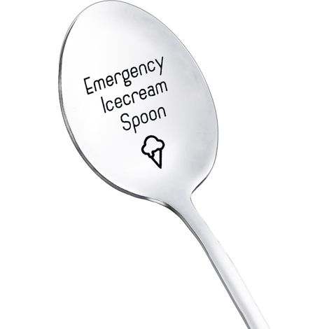 Cuillère à crème glacée d'urgence pour homme et femme (1/5)